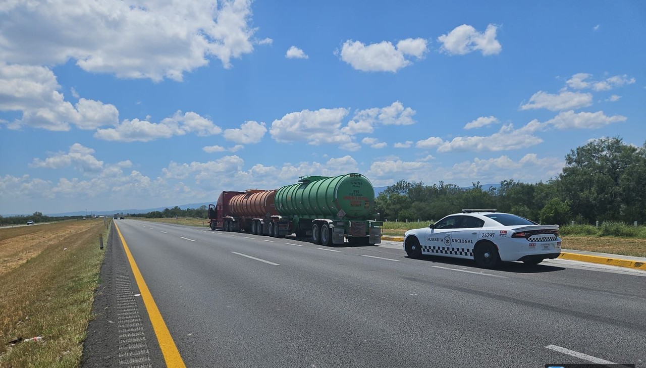 Carretera Monterrey - Nuevo Laredo. Foto: Cortesía