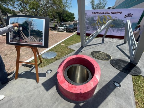 Cápsula del Tiempo en Ciudad Madero archivará recuerdos hasta el 2049