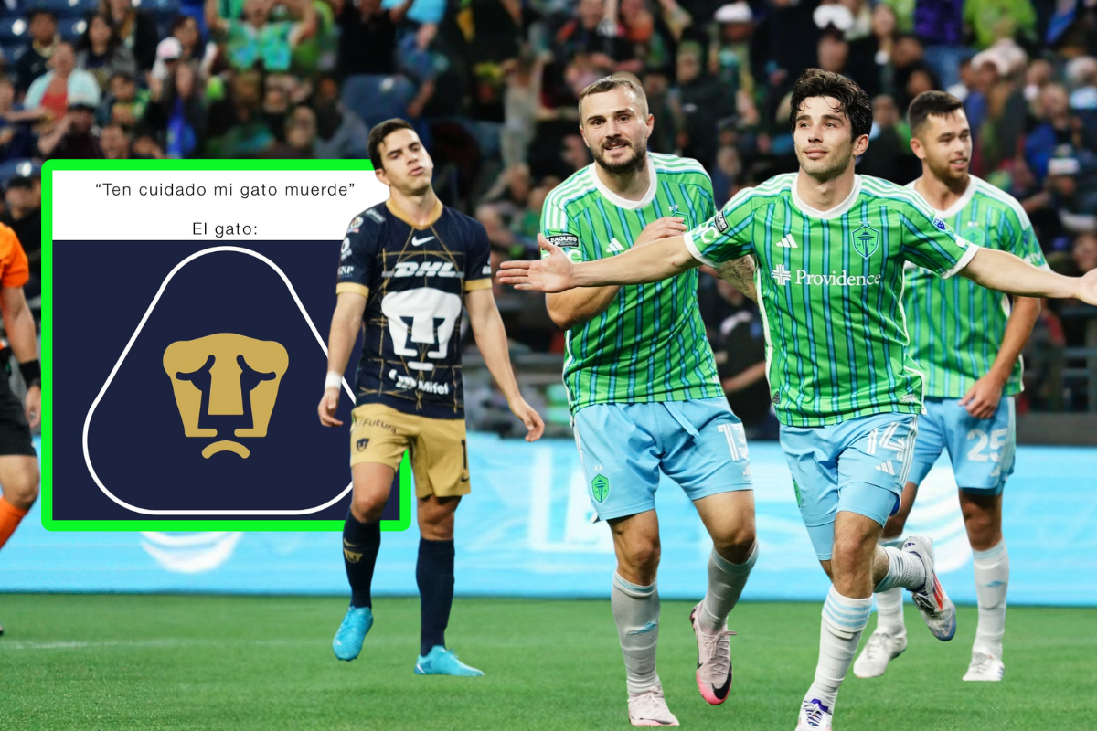 Seattle se burla de Pumas en redes sociales. Foto: @SoundersFC