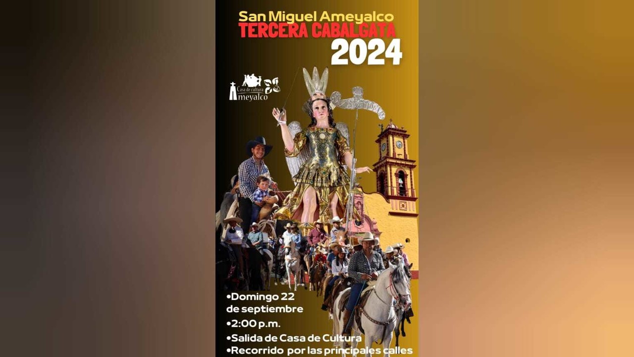 Ameyalco se prepara para la Tercera Cabalgata 2024. Foto: Ameyalco_Tradiciones