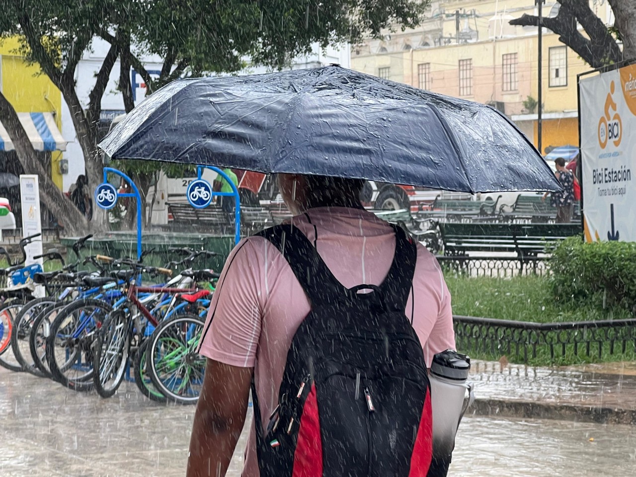 Para este lunes se pronostican lluvias en varias zonas de la región debido al ingreso de aire húmedo del mar Caribe y golfo de México. Foto de archivo