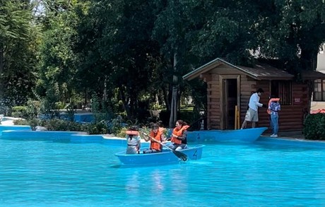 Vive la aventura de remar en la Alameda de Saltillo