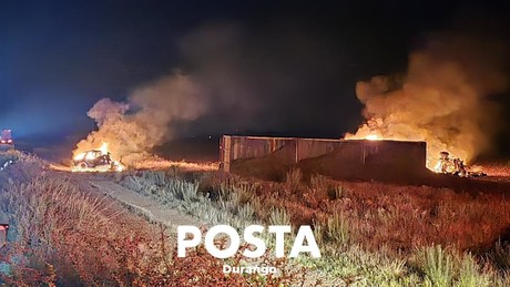 Reportan 7 muertos en choque e incendio ocurrido en Durango