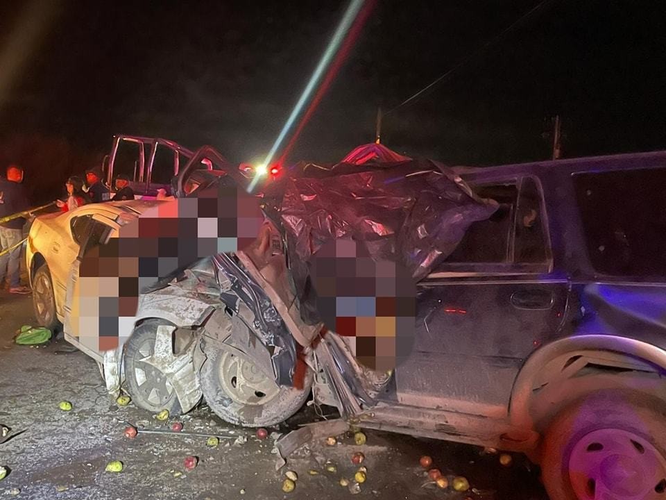 Viajar a exceso de velocidad puede traer consecuencias fatales, como el accidente ocurrido en Canatlán. Foto: Cruz Roja Canatlán.