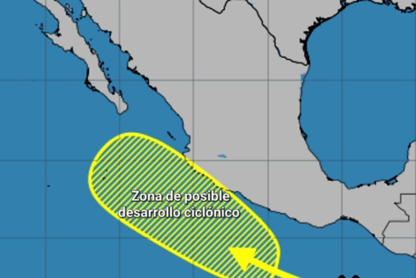 Posible desarrollo de sistema ciclónico traería lluvias y vientos a BCS