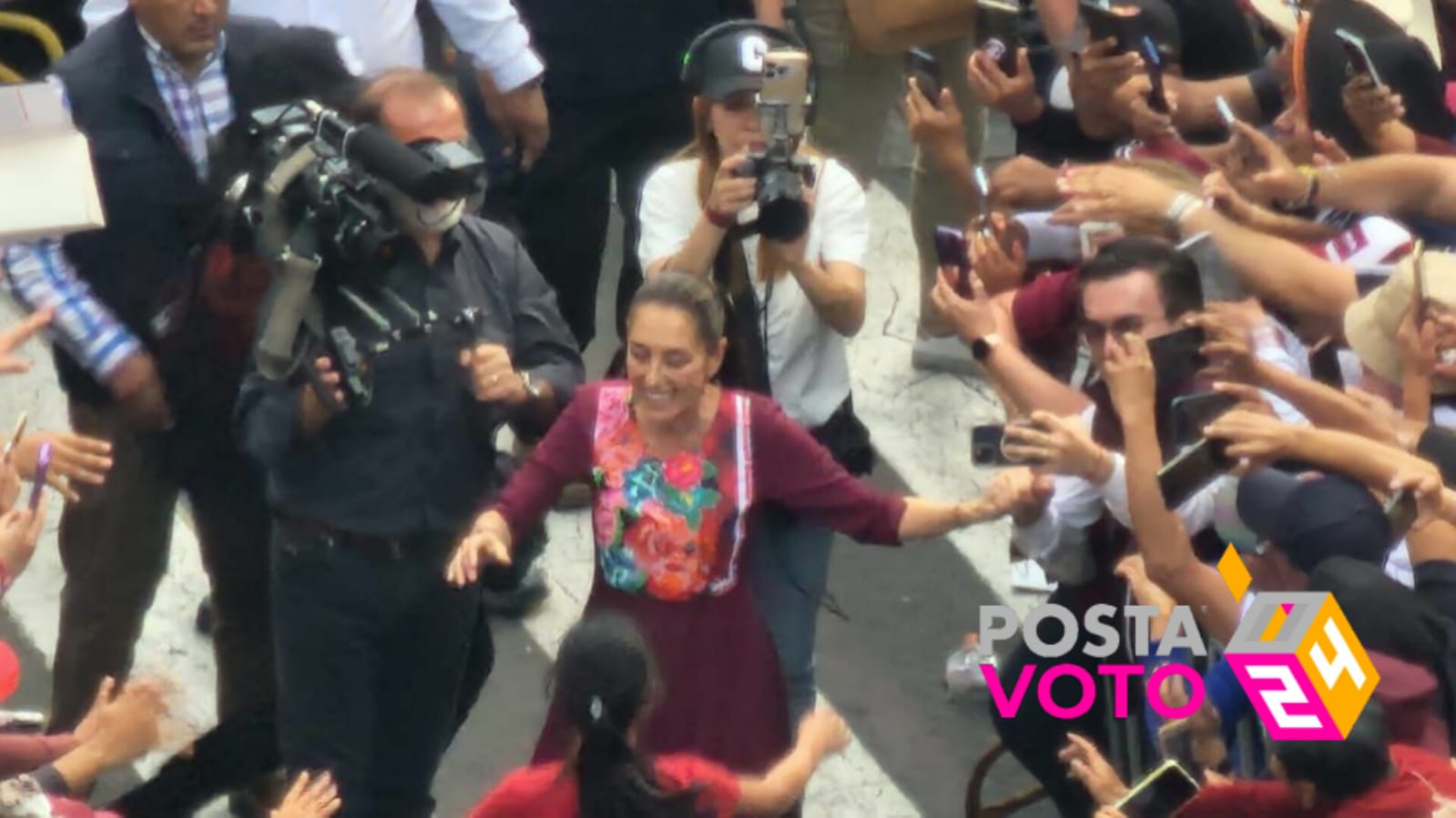 Arranca Claudia Sheinbaum su campaña por la presidencia de México. Foto: Ramón Ramírez 