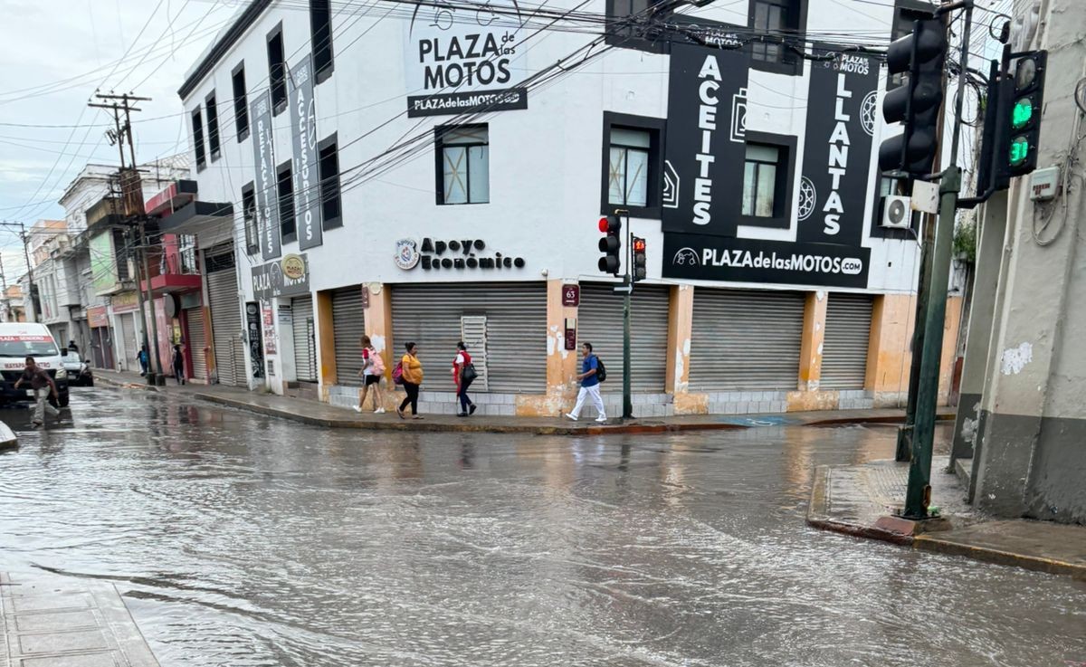 Ciclón tropical “Helene” arriba a Yucatán. Foto: Irving Gil