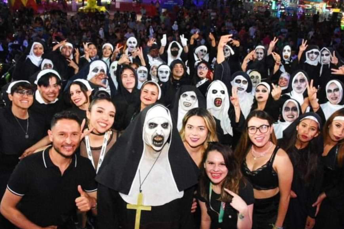 La Monja en la Feria de Torreón. Foto: Espectaculares García