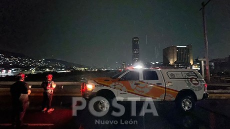 Fuerte tormenta inunda zonas clave del área metropolitana de Monterrey