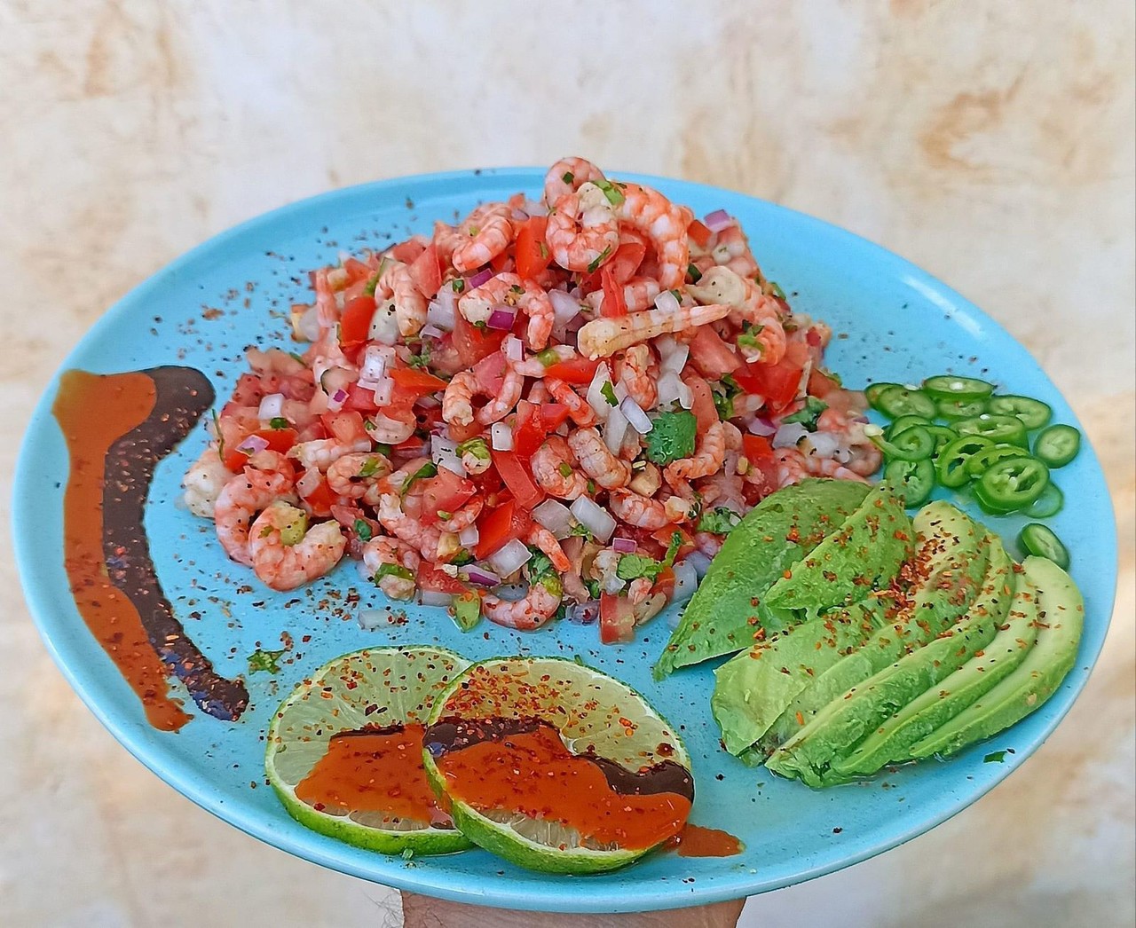 Ceviche de camarón. Foto: Alejandra Vargas