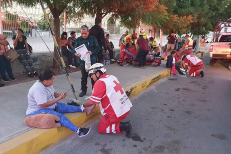 Patrulla de la Guardia Estatal arrolla a personas en Victoria