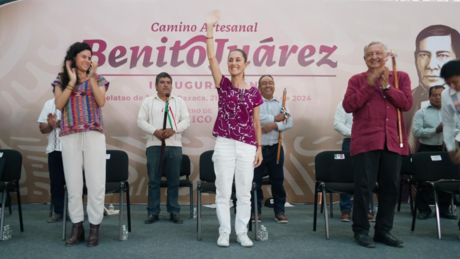 Claudia Sheinbaum reafirma compromiso con Oaxaca durante entrega de obras