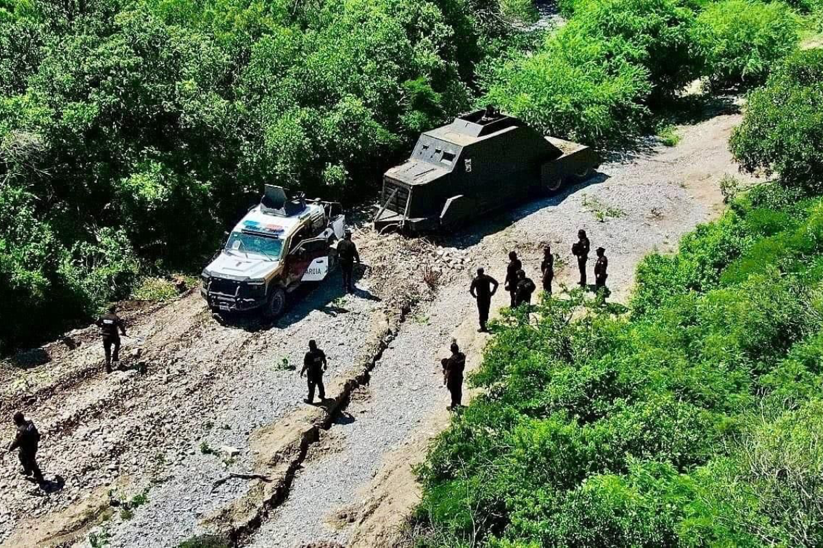 Las unidades fueron puestas a disposición de la Fiscalía General de la República y no hubo personas detenidas. Foto: Posta Tamaulipas