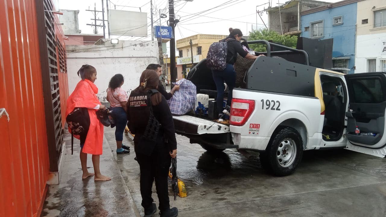 La Secretaría de Seguridad Pública de Tamaulipas (SSPT) ha activado el Plan Tamaulipas en el municipio de Matamoros como parte de las acciones preventivas ante el impacto del huracán 'Francine'. Foto: SSPT