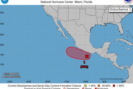 Chubascos y calor extremo para BCS este 1 de octubre