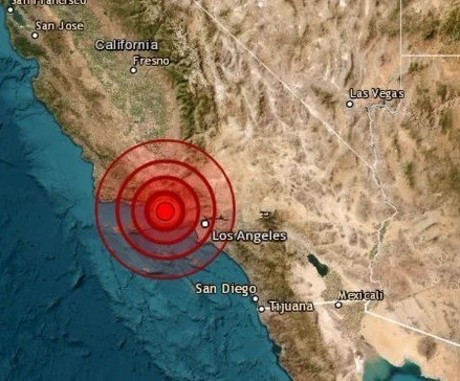 Sacude sismo de 4.7 de magnitud el sur de California