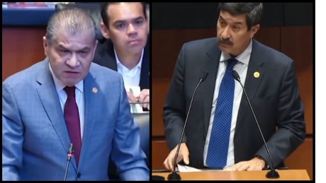 Tensión en Congreso: Miguel Riquelme y Javier Corral chocan por Guardia Nacional