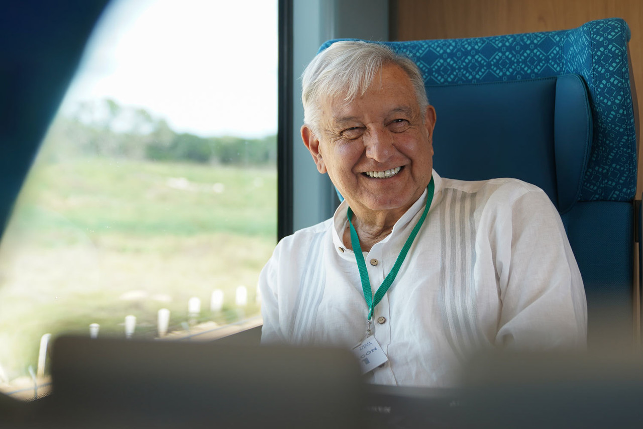 AMLO inaugurará la estación del Tren Maya de Cancún a Mérida Foto: Cortesía