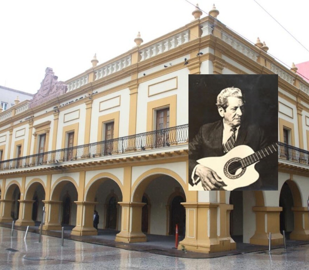 Severiano Briseño Chavez y el antiguo palacio municipal hoy Museo Metropolitano. Foto: Canva.