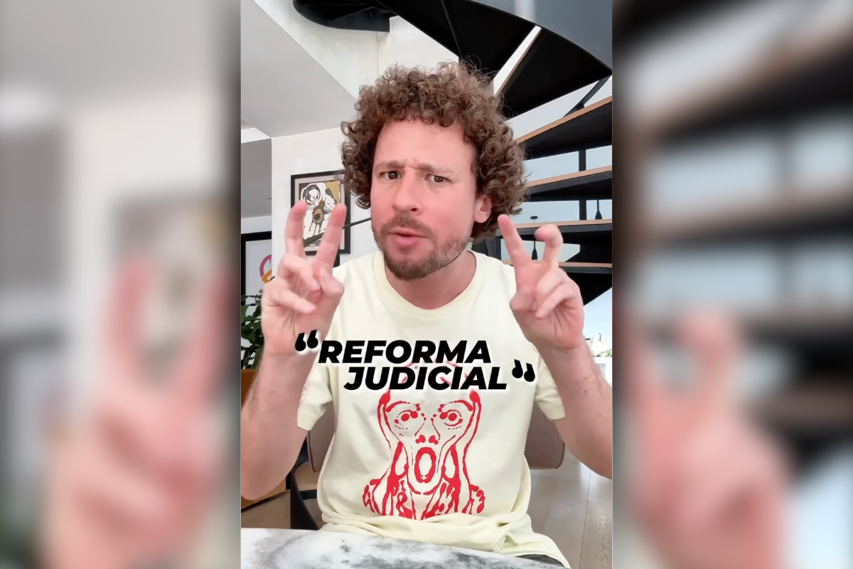 Luisito Comunica habla de pros y contras de la reforma al Poder Judicial. Foto: @luisitocomunica