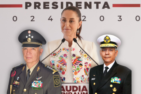 Ellos son los nuevos secretarios de Defensa y Marina designados por Sheinbaum