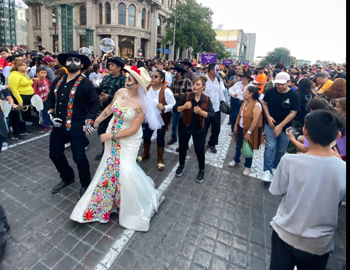 El desfile de Calaveras será el 27 de octubre en calles del centro de Monterrey. Foto. Lorena Barajas