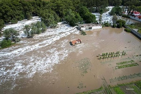 ¡Alerta! Aumenta nivel del río Tula en Hidalgo; temen desbordamiento