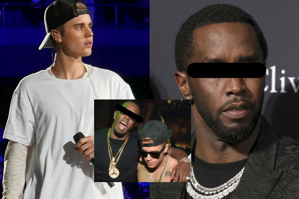 Justin Bieber y Sean 'Diddy' Combs.   Foto: Especial