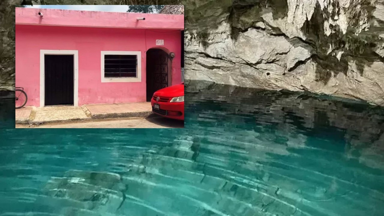 Los habitantes de esta colorida residencia afirman tener mucho cariño a su hogar Foto: Redes