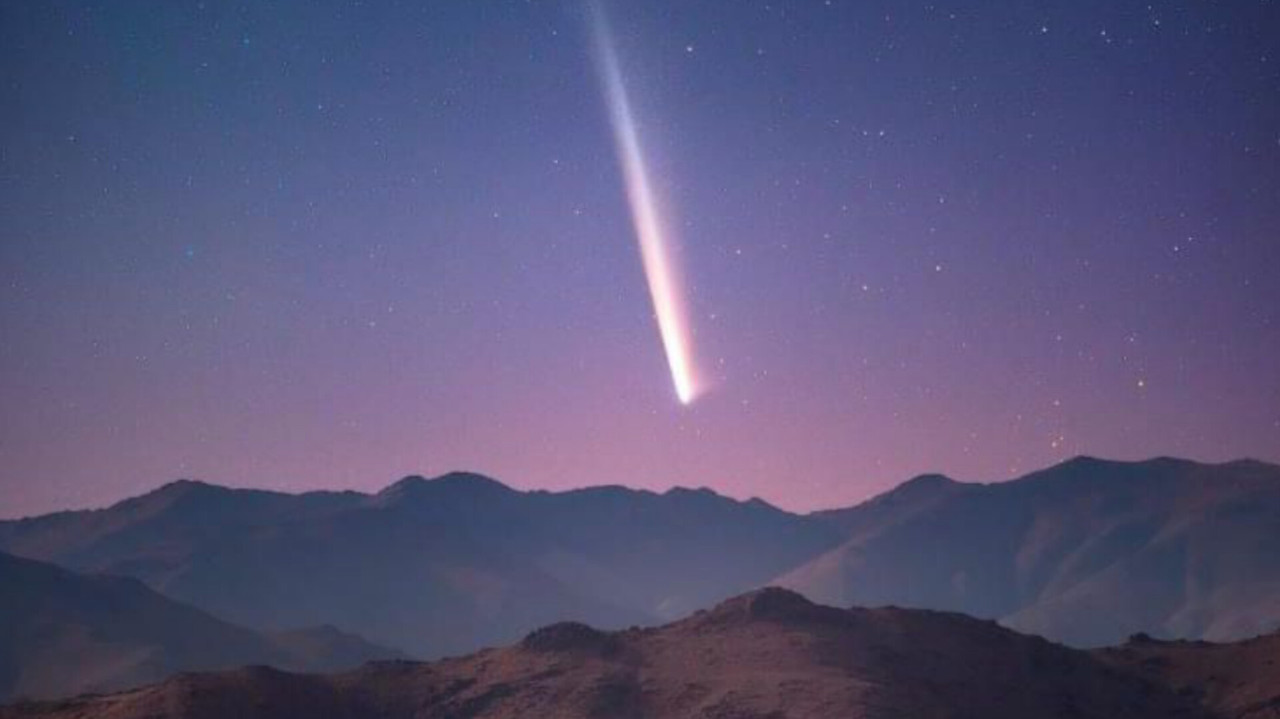 En Durango, se podrá ver el cometa Tsuchinhan Atlas, mejor conocido como el cometa del siglo. Foto: Instagram/ @yuribeletsky.