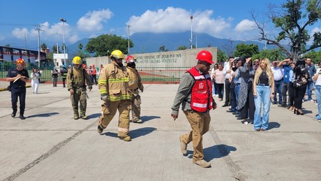 IMSS delegación Tamaulipas presente en Simulacro 2024