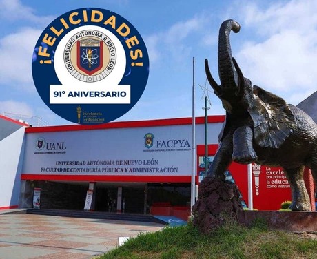 Celebra FACPYA el 91º aniversario de la UANL