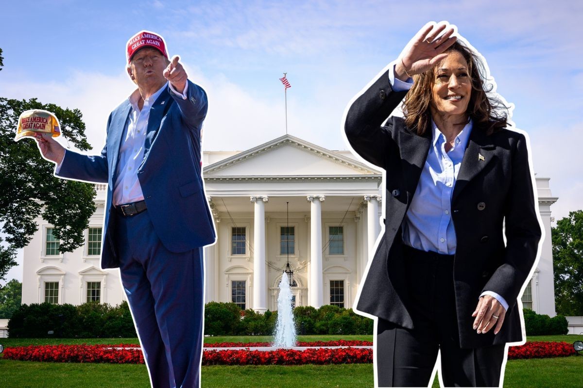 El enfrentamiento entre Harris y Trump es particularmente esperado debido a las dramáticas transformaciones en la campaña desde el último debate en junio. Foto: CANVA.