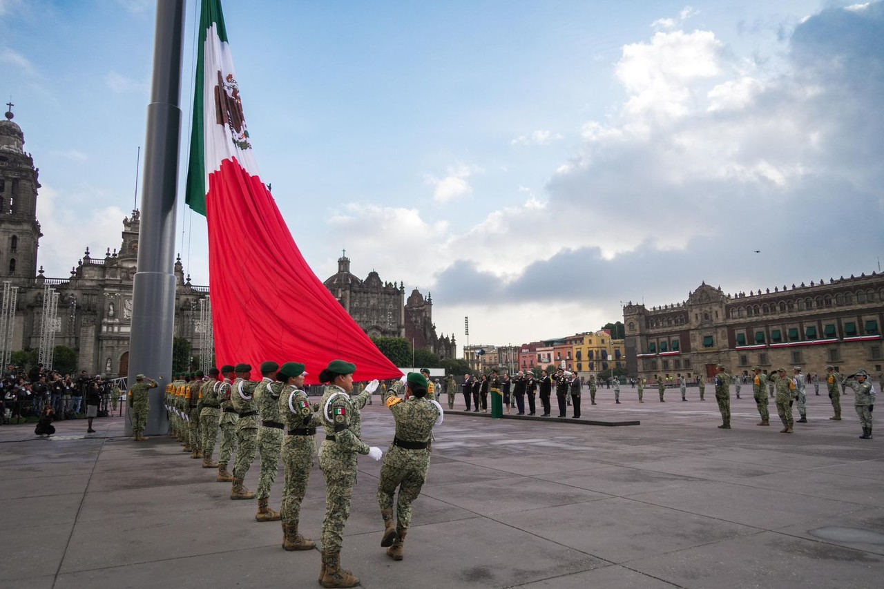 Ceremonia en conmemoración de 19 de septiembre. Foto: Especial