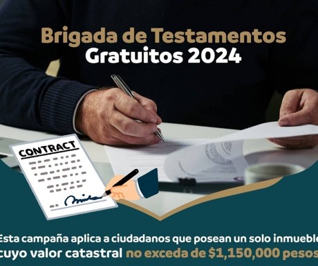 Invitan a la ciudadanía a proteger a sus familias con testamentos gratuitos