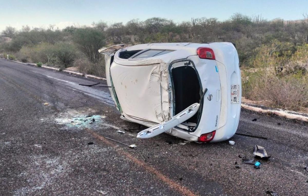 Accidente en la carretera deja un herido. Foto: SOS Rotativo