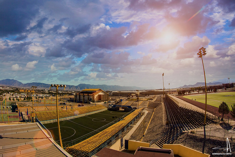 Unidad Deportiva de la UAdeC. Foto de UAdeC.