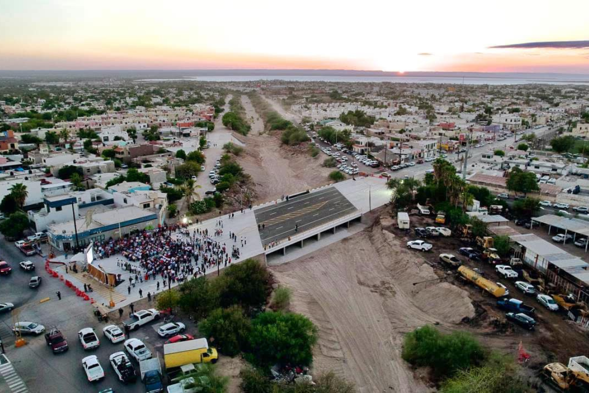 Puente Colosio. Foto: Gobierno del Estado de BCS