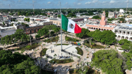 Así luce la Plaza Grande de Mérida después de su remodelación (FOTOS)