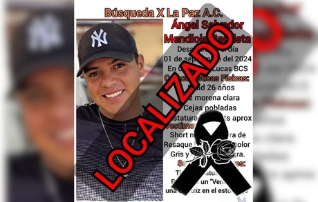 Encuentran sin vida a Ángel Salvador 'N', desaparecido en Cabo San Lucas