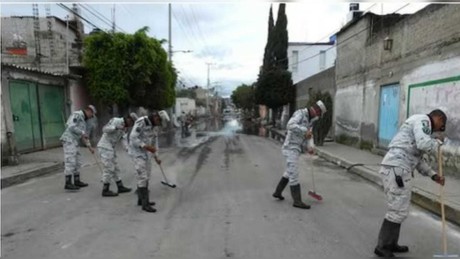 Chalco: Refuerzan limpieza y desinfección en calles y casas inundadas