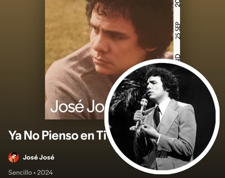 Lanzan canción inédita de José José; aquí te decimos dónde escucharla