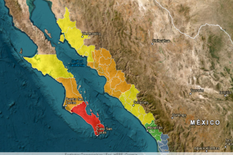 Activan alerta roja para La Paz y Los Cabos: Ileana atravesará el sur de BCS