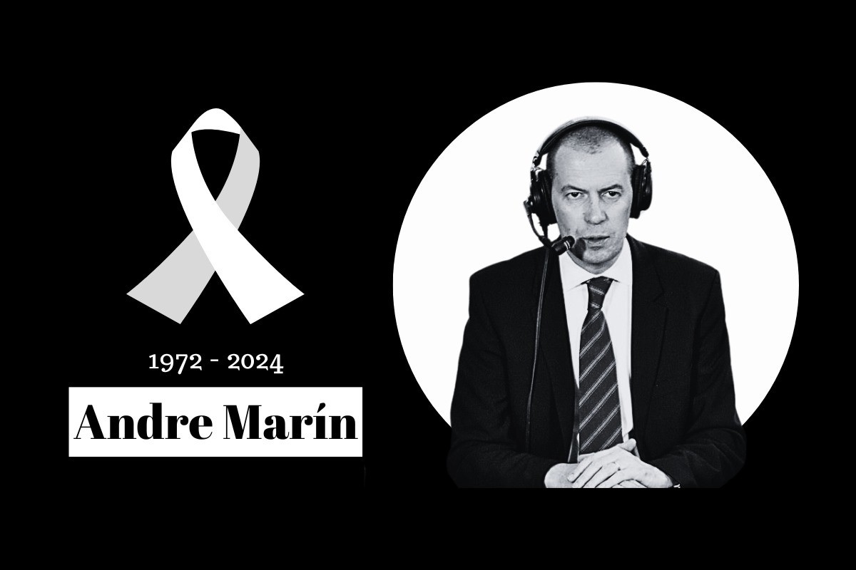 Fallece Andre Marín a los 52 años.