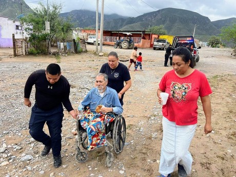 Implementan operativo en Coahuila por lluvias intensas