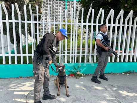 Movilización por amenaza de tiroteo en secundaria de Monterrey