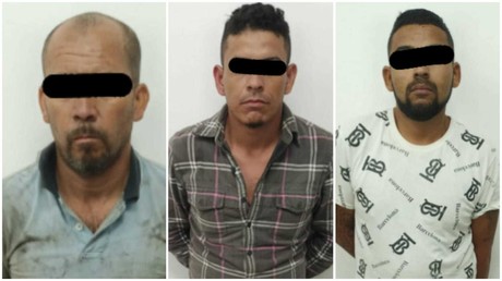 Detienen a mecánico y dos hombres por riña y posesión de droga en Escobedo