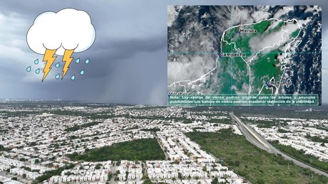 Pronóstico del Clima: ¿Lloverá hoy en Mérida, Yucatán?