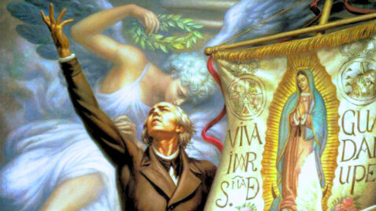 El cura Miguel Hidalgo dando el Grito de Independencia de México / Ilustración de Redes Sociales