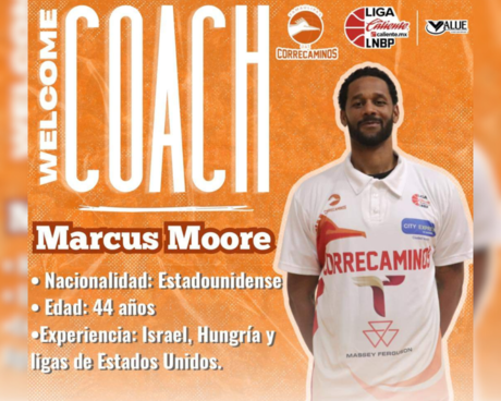 Correbasket anuncia a su nuevo Coach